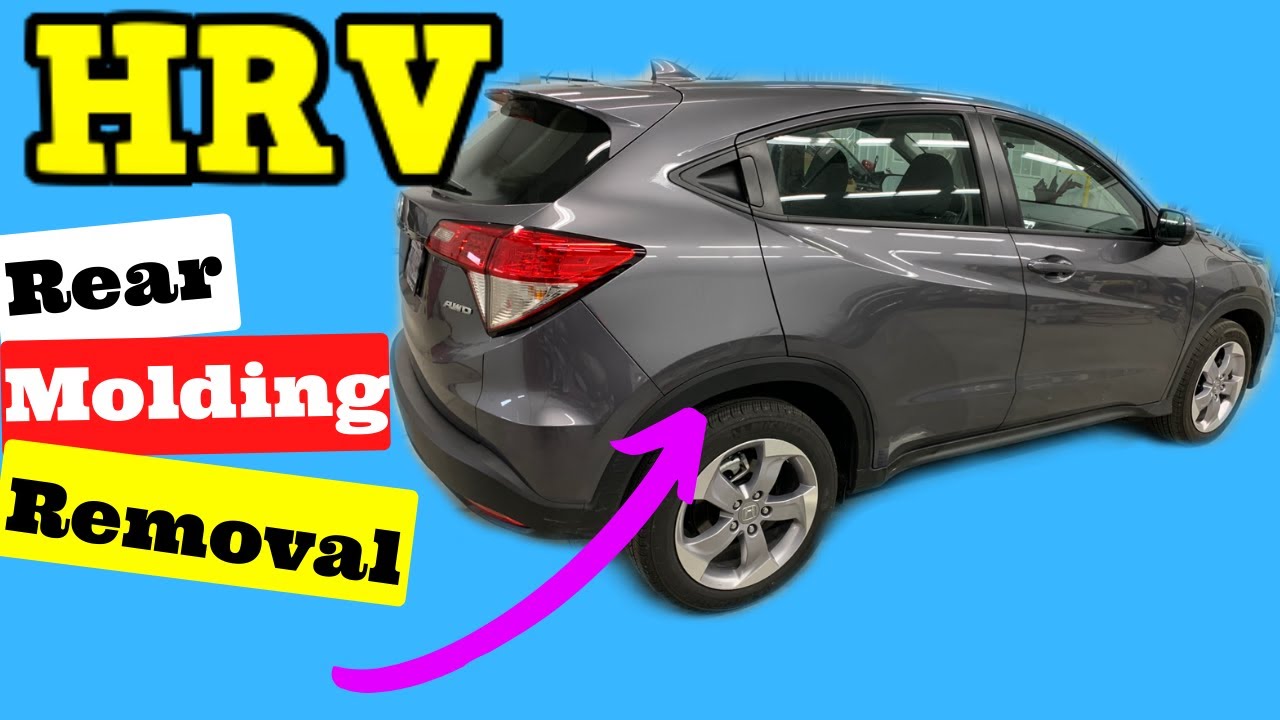 2016-2018 Honda HRV How to Remove Rear Wheel Molding