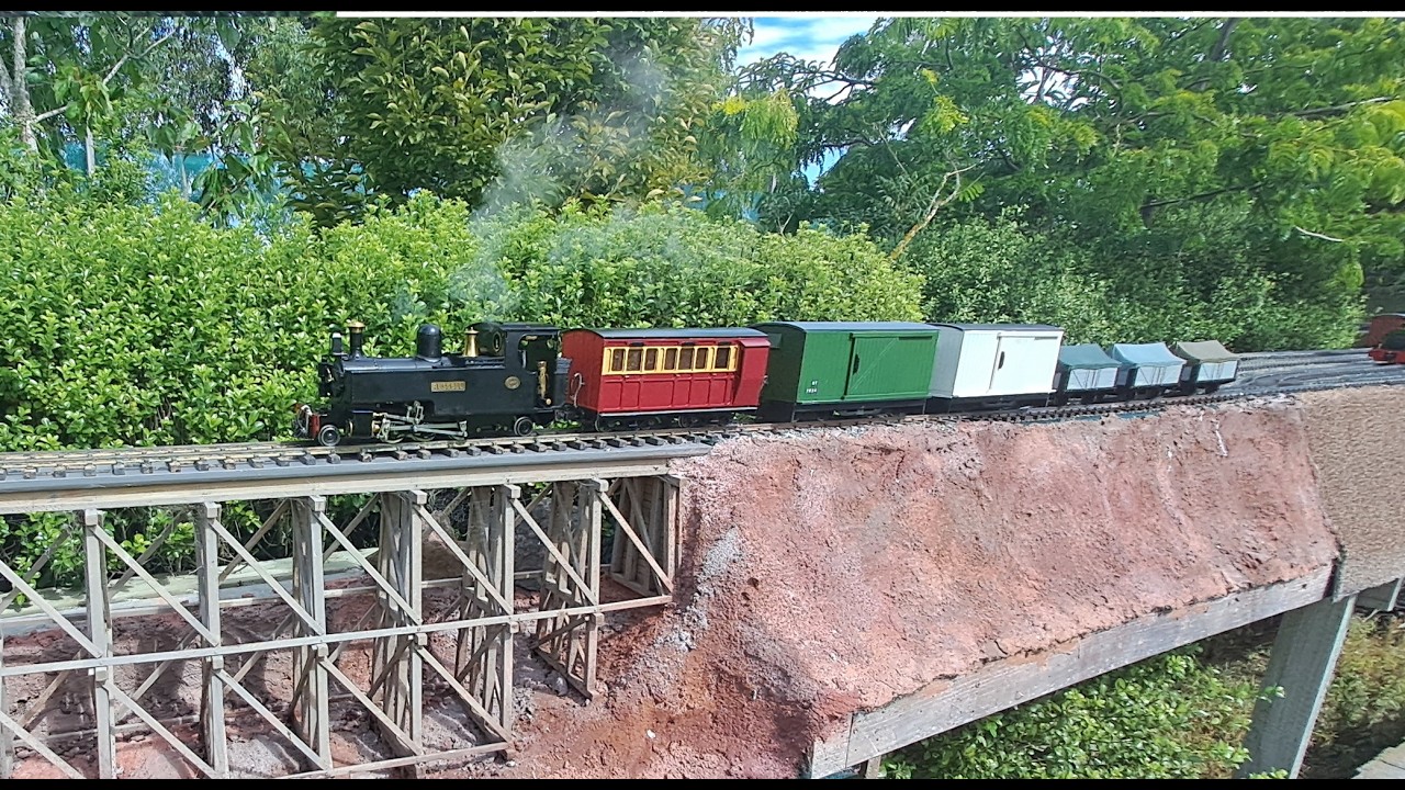 Roundhouse Russell and Harrogate Live Steam Action
