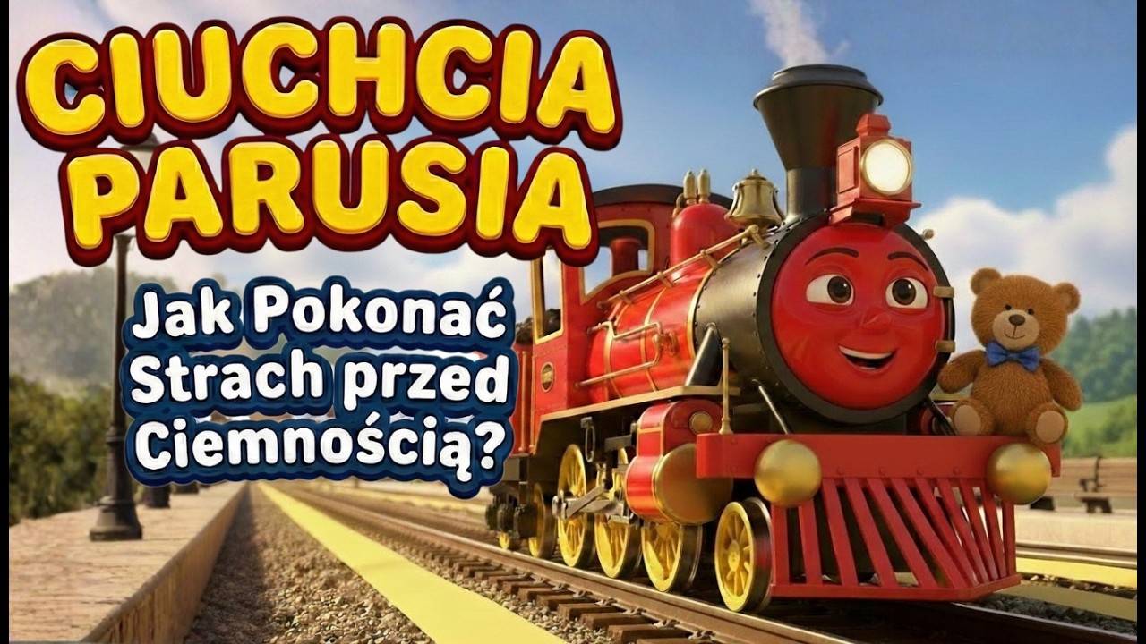 Ciuchcia Parusia 🚂 - Jak Pokonać Strach Przed Ciemnością?  Edukacyjna bajka do słuchania dla dzieci