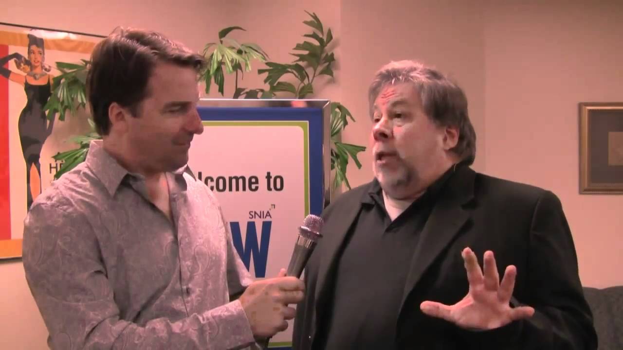 John Furrier with Steve Wozniak, Cofounder of Apple Computer