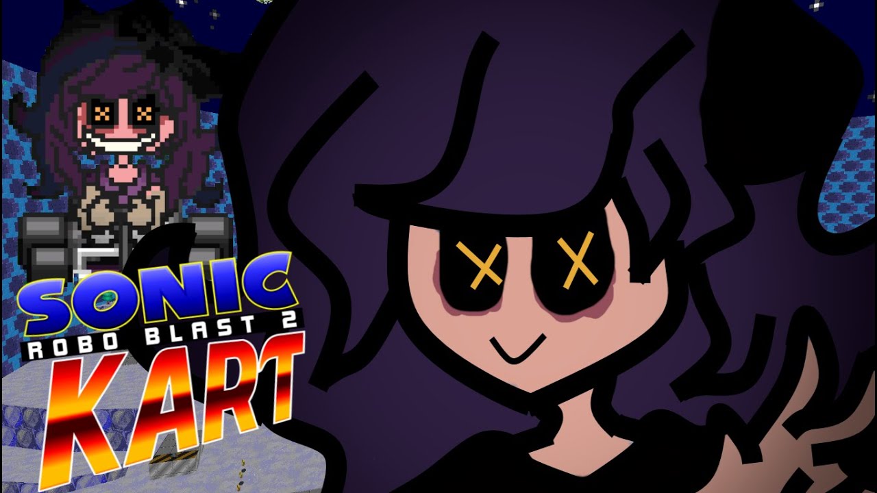 Cyn challenges the competition || Sonic Robo Blast 2 Kart Mod || (Murder Drones Mod)