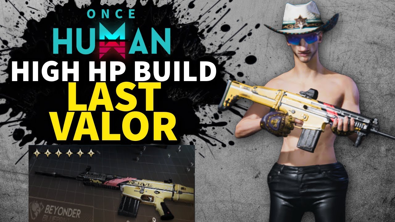 Top Bossing Gun - My BEST Last Valor Shrapnel Build - Once Human