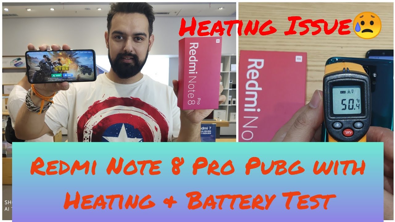 Redmi Note 8 Pro Heating Issue 😥 in PUBG