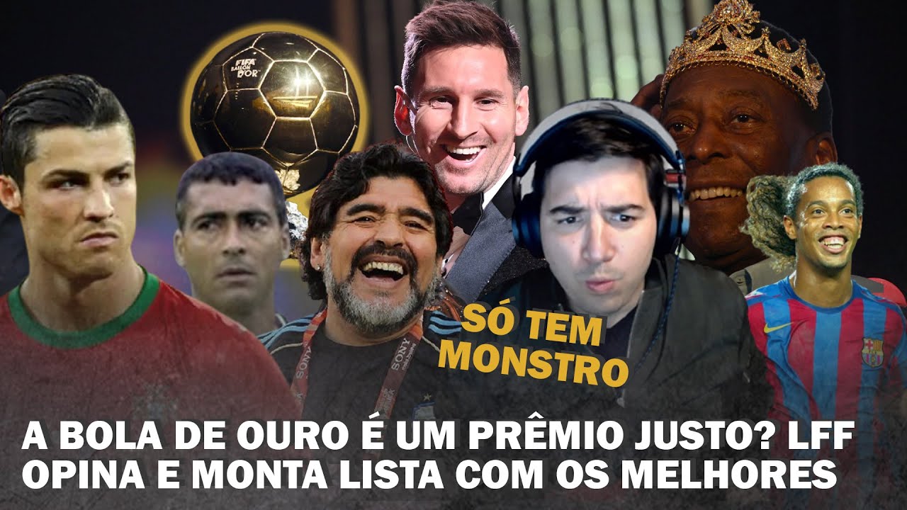 TIER LIST DA BOLA DE OURO! LUISINHO ESCOLHE OS MELHORES VENCEDORES DE TODOS OS TEMPOS