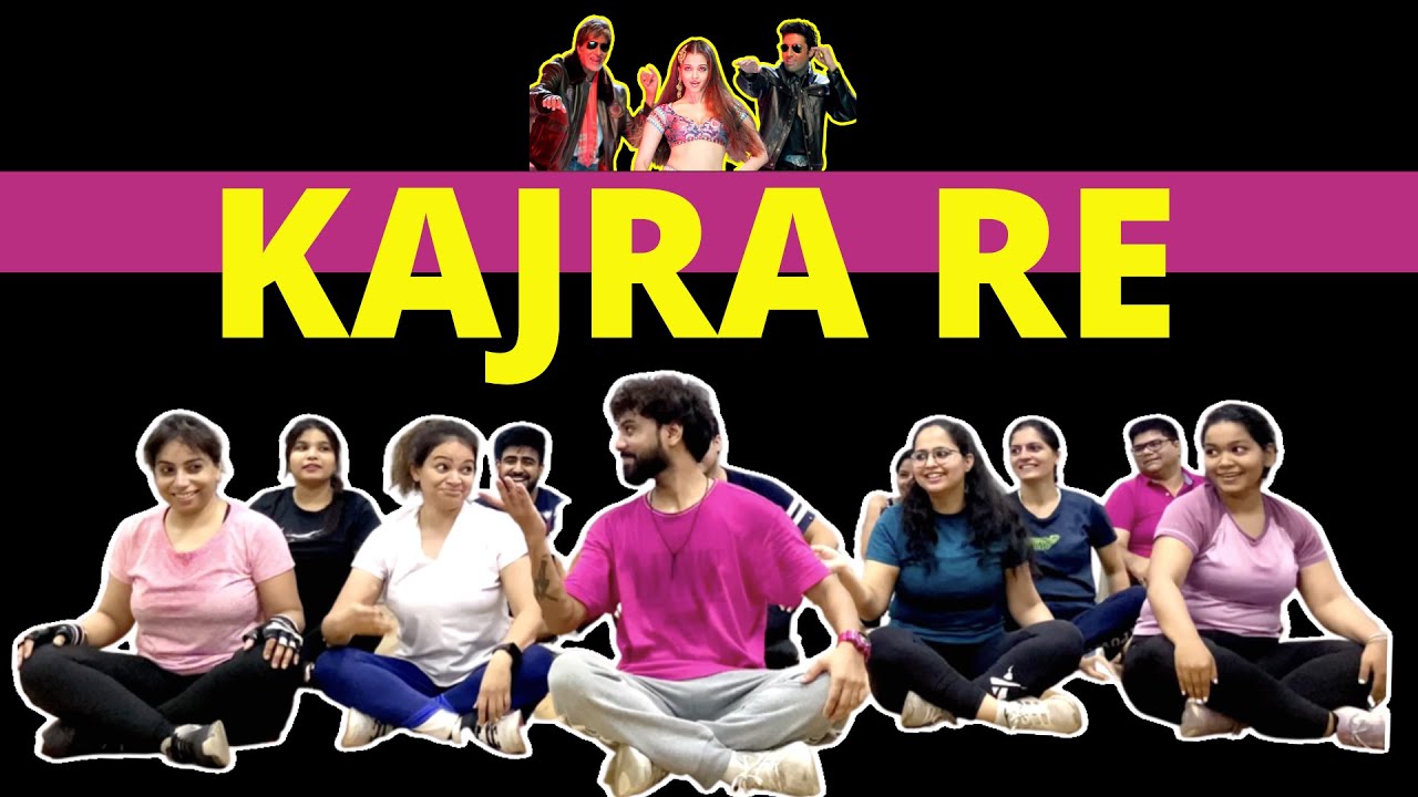 Kajra Re Dance | Bollywood Dance Workout On KAJRA RE For Beginners Clsss | FITNESS DANCE With RAHUL