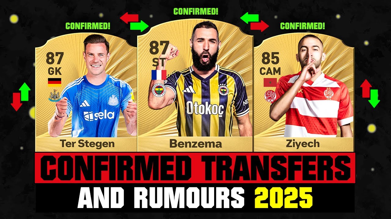 FIFA 26 | NEW CONFIRMED TRANSFERS & RUMOURS! 🚨🔥 ft. Benzema, Ter Stegen, Ziyech... etc