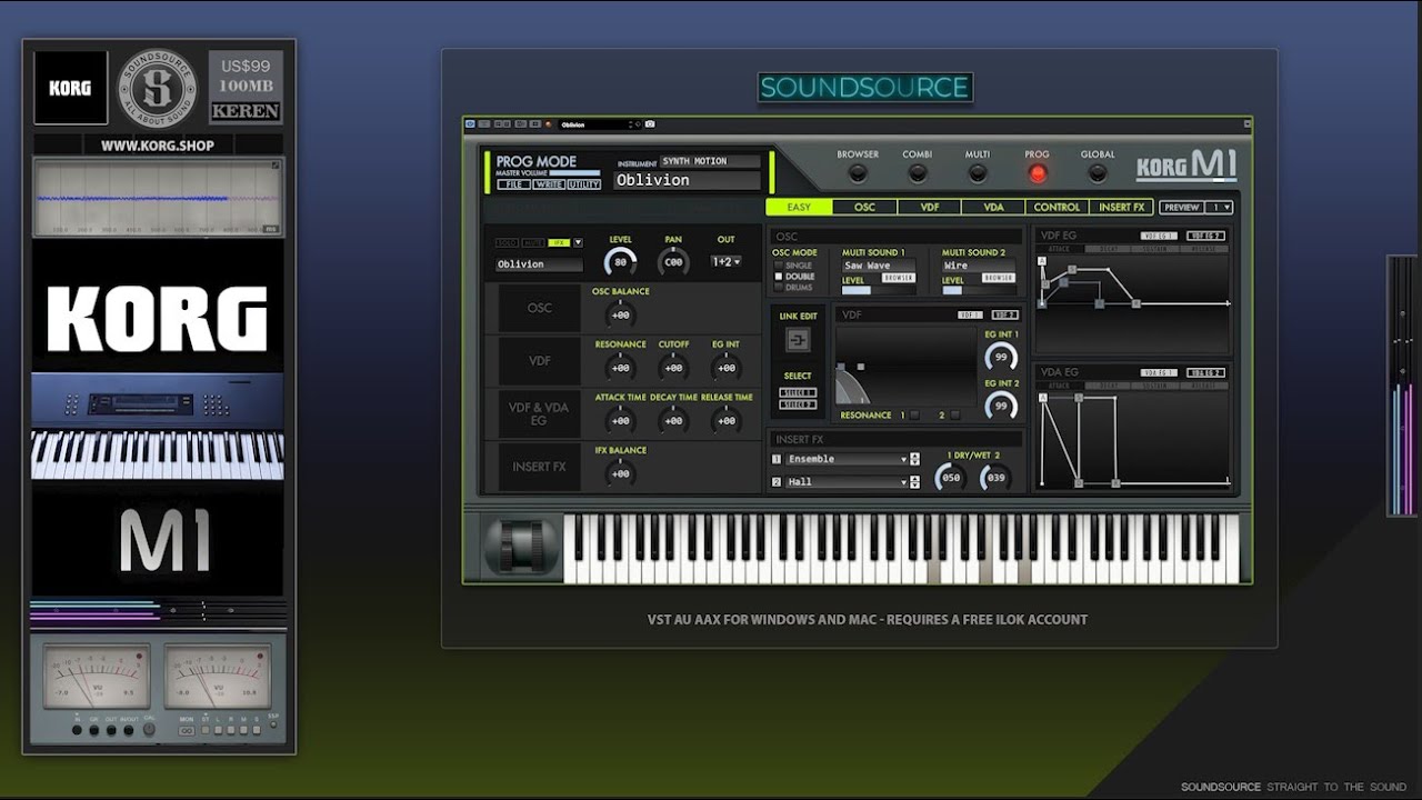 KORG M1 - Music Workstation M1