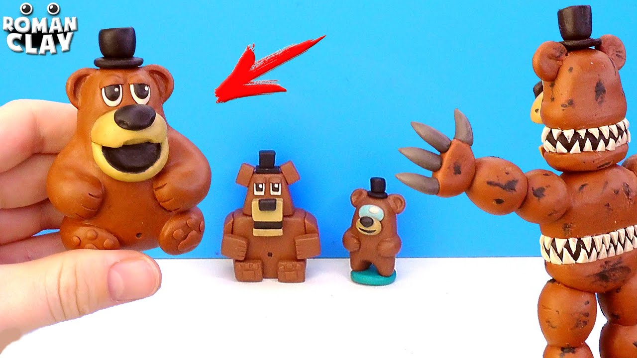 Making All Freddy Fazbear Memes with Clay | Roman Clay