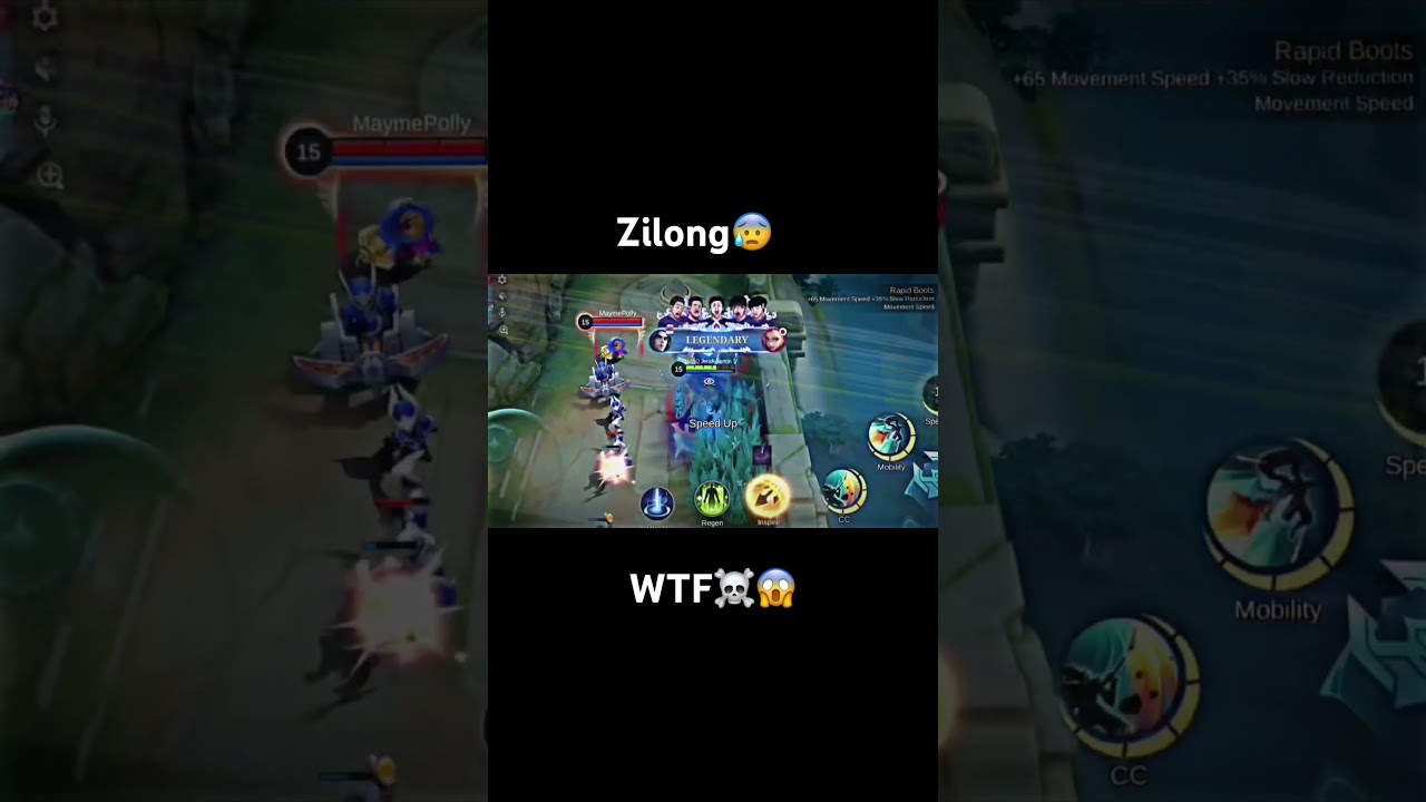 #mlbbshorts  Zilong god😱☠️