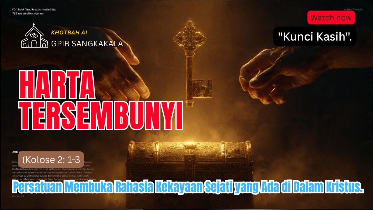 HARTA TERSEMBUNYI: Persatuan Membuka Rahasia Kekayaan Sejati yang Ada di Dalam Kristus.