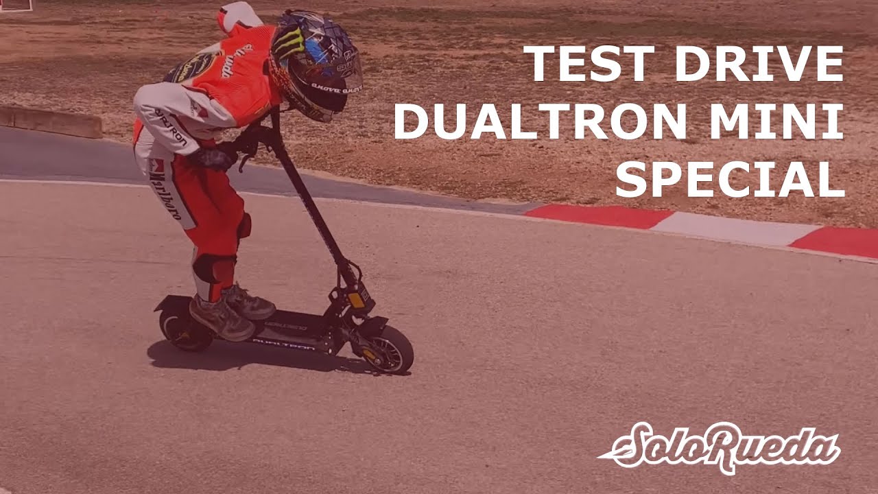 Nuevo Dualtron Mini Special TEST DRIVE by Solorueda en Circuito profesional