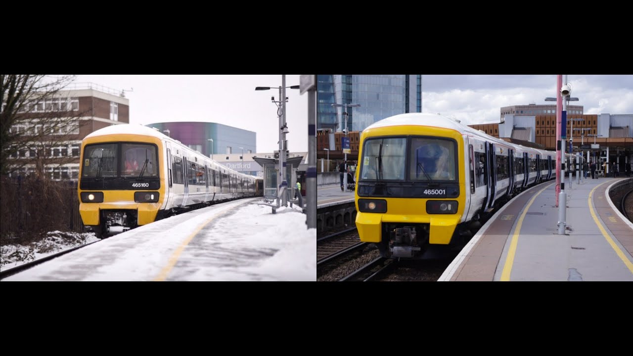 465160 + 465001: A Fully Working BREL Pair. (A Rarity These Days).