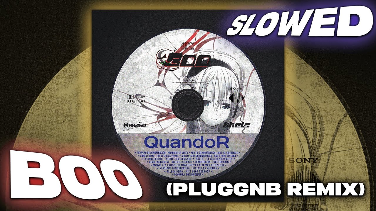 quandor, kkels & Минайо - BOO (pluggnb remix) (slowed + reverb)