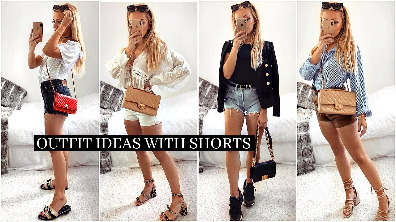 SUMMER OUTFIT IDEAS WITH SHORTS! / LOOKBOOK 2019