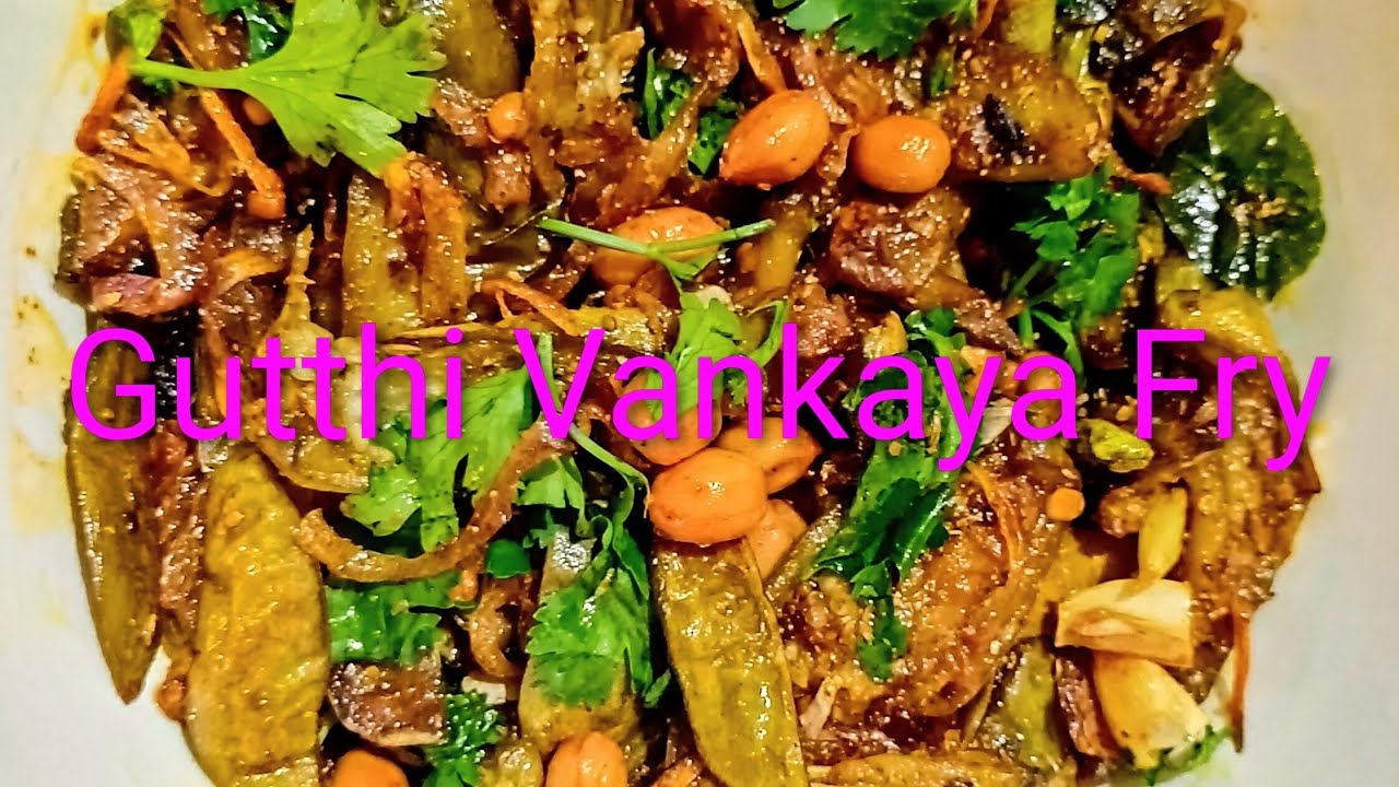 Gutthi Vankaya Fry❤️❤️🌹🌹🌹💐💐💐