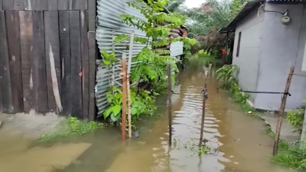 Tormenta Julia azota a Centroamérica