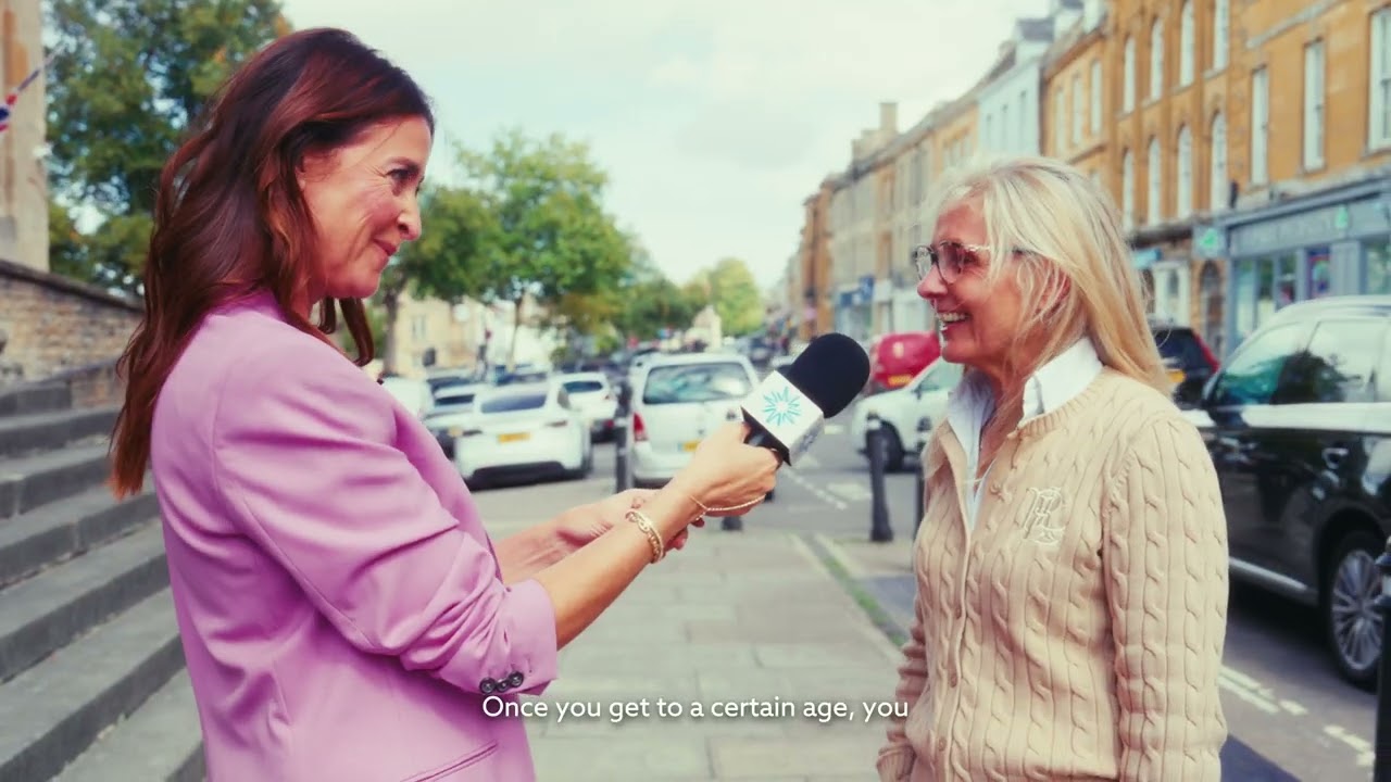 Lisa Snowdon becomes Chief Joy Officer - and quizzes people about what brings them joy later in life