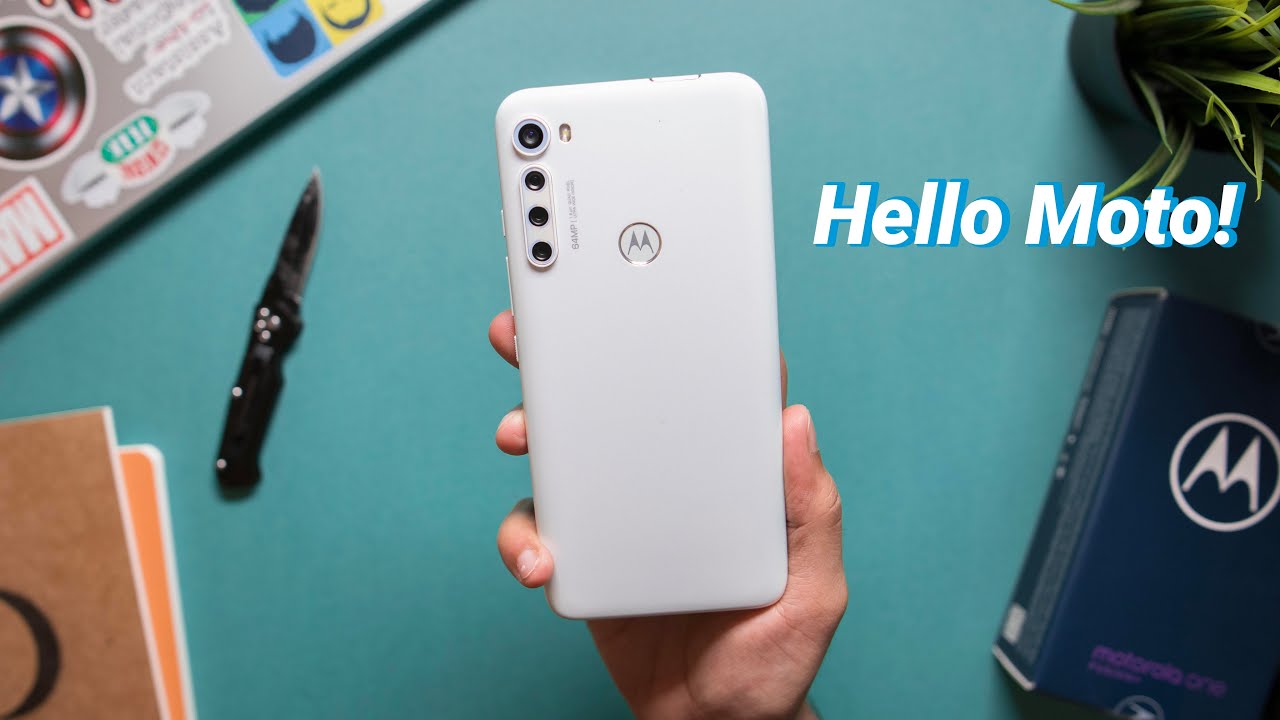 Moto One Fusion+ White Color Unboxing & Impressions! 🔥