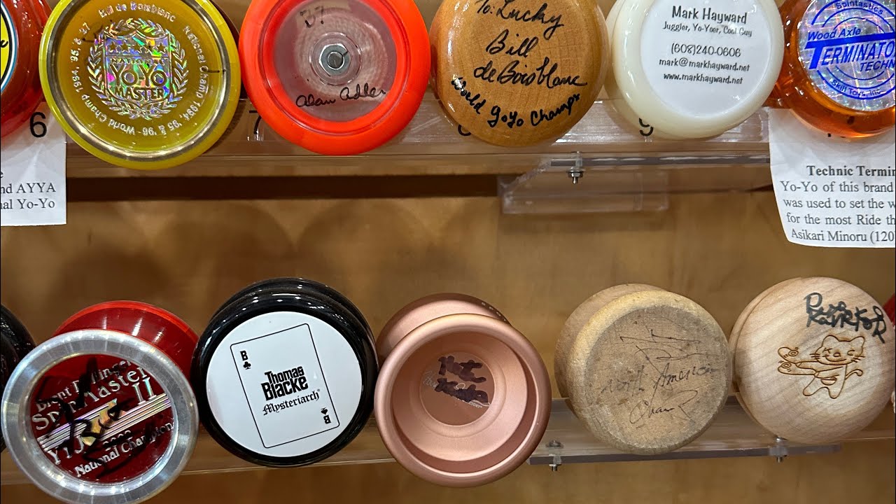 I Visited the BIGGEST Yoyo Collection and Tricks That Will Shock You!