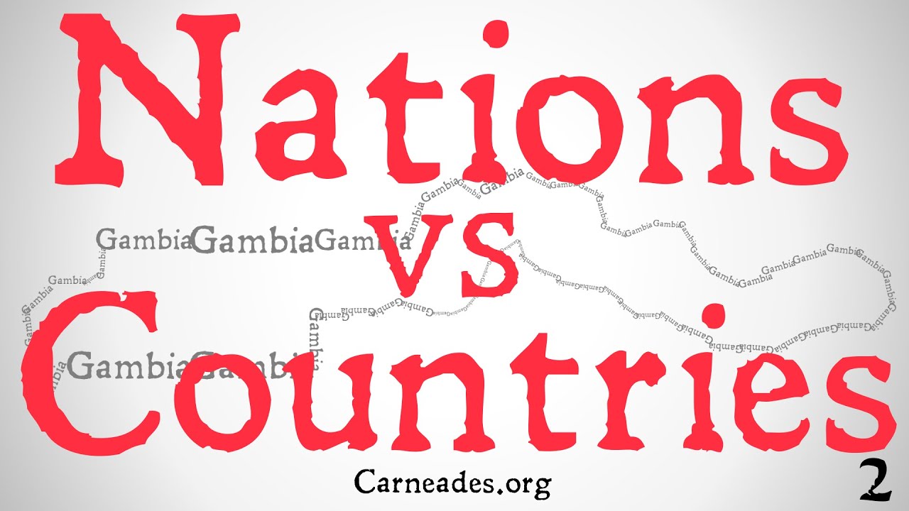 Nations vs Countries (Philosophical Distinction)
