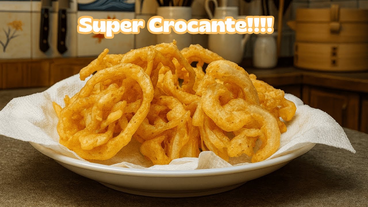 Tempura de Cebola Perfeita &ndash; O Melhor Tempur&aacute; de Cebola do Mundo!!!