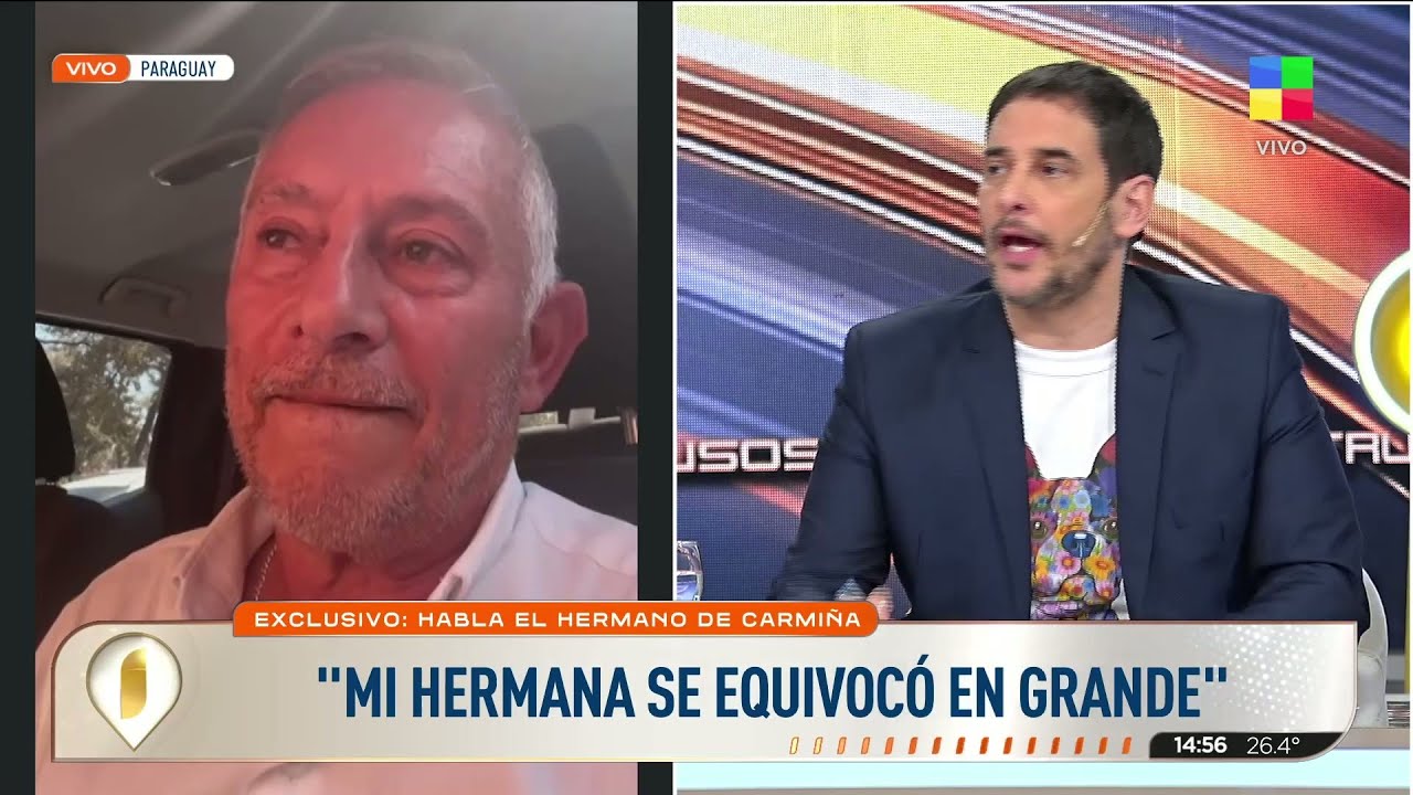 🔴 GUSTAVO MASI, HERMANO DE CARMIÑA: 
