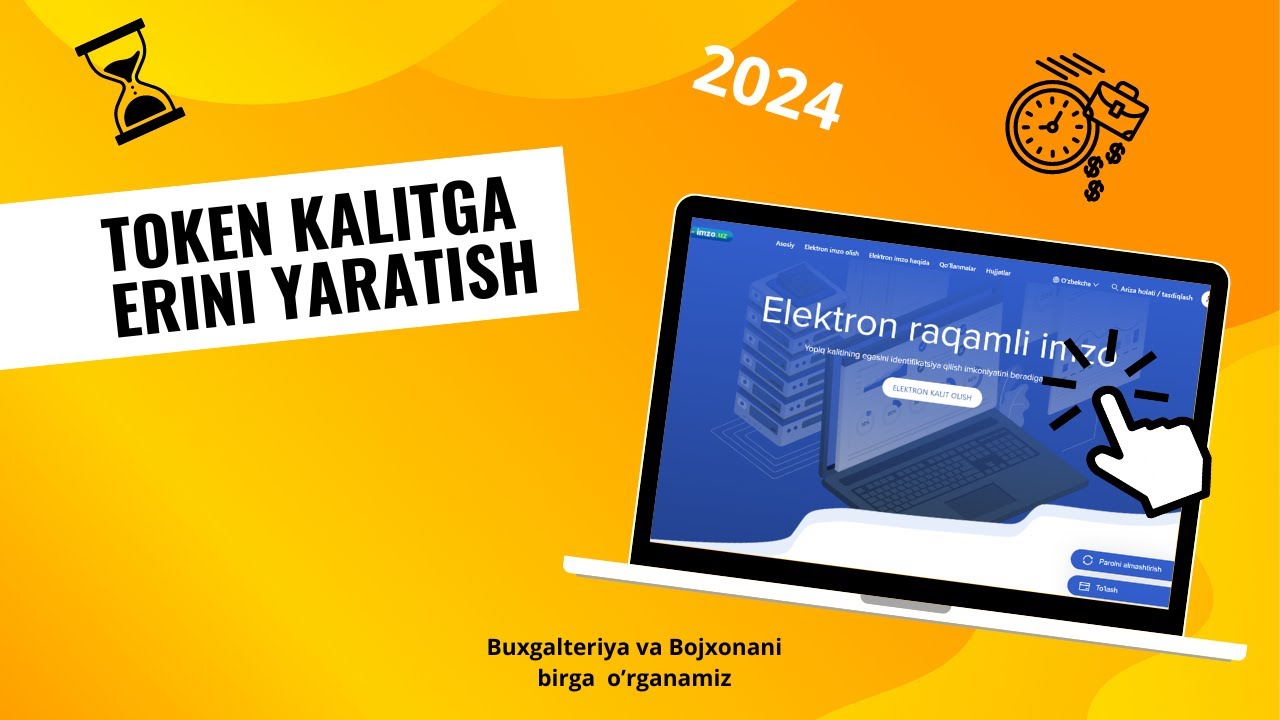 ERI kalitini TOKEN kalitiga yaratish.