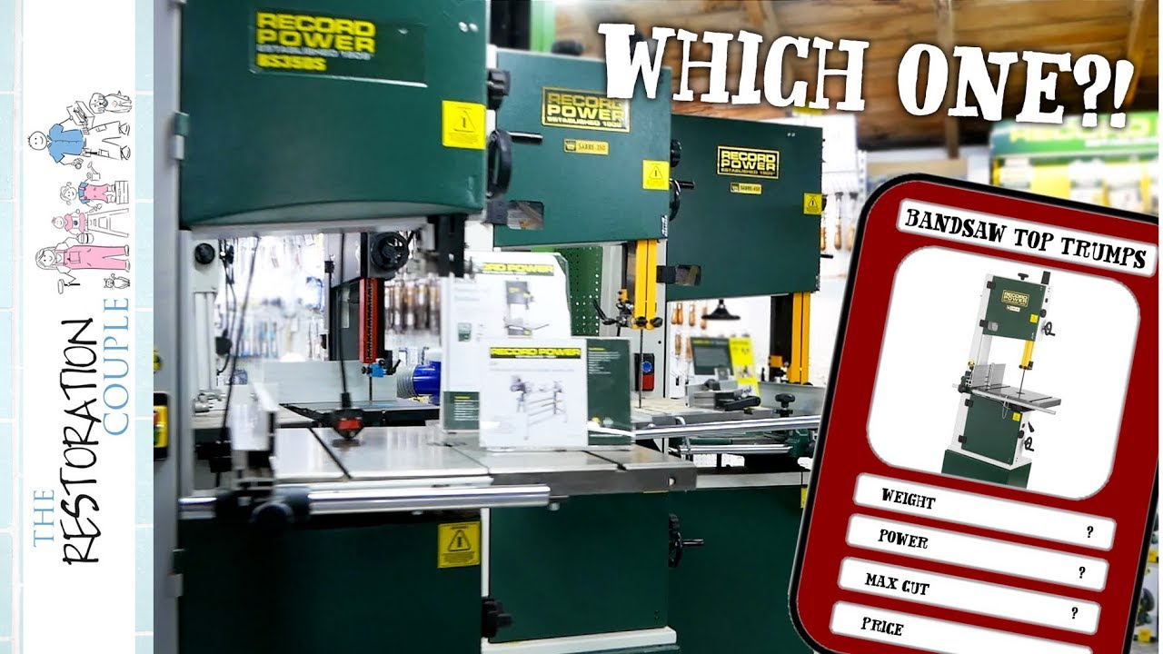 CHOOSING MY NEW BANDSAW! Record Power Sabre 350 -  Walkthrough and Setup