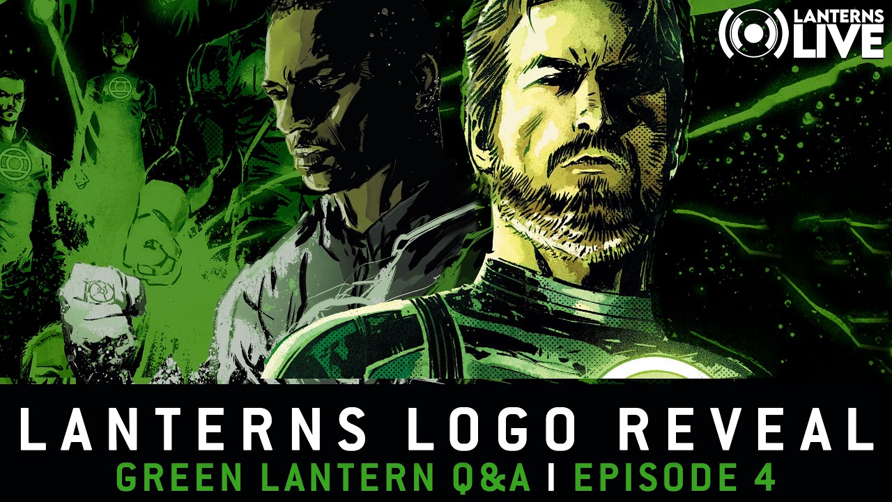 LANTERNS Logo Reveal! Will the show be Comic Accurate?! | Green Lantern Q&A #4