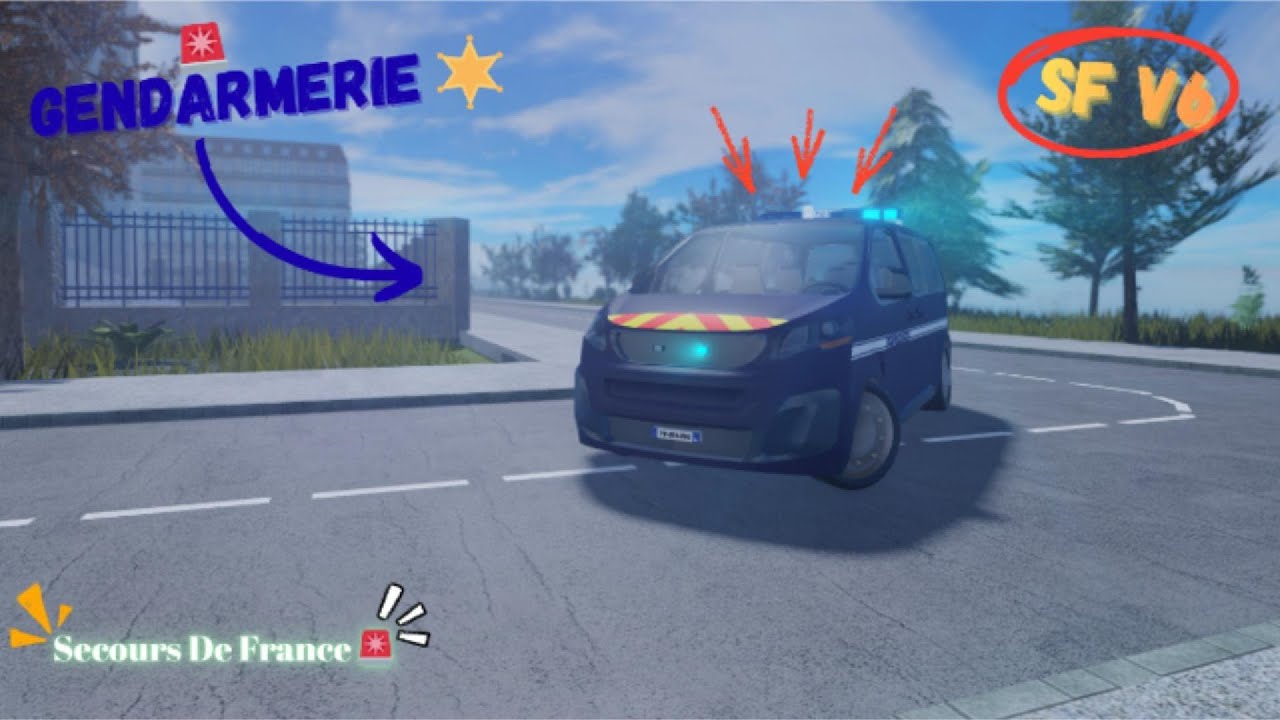 [Roblox] PATROUILLE EN GENDARMERIE ! SECOURS DE FRANCE🚔 | S2F #20