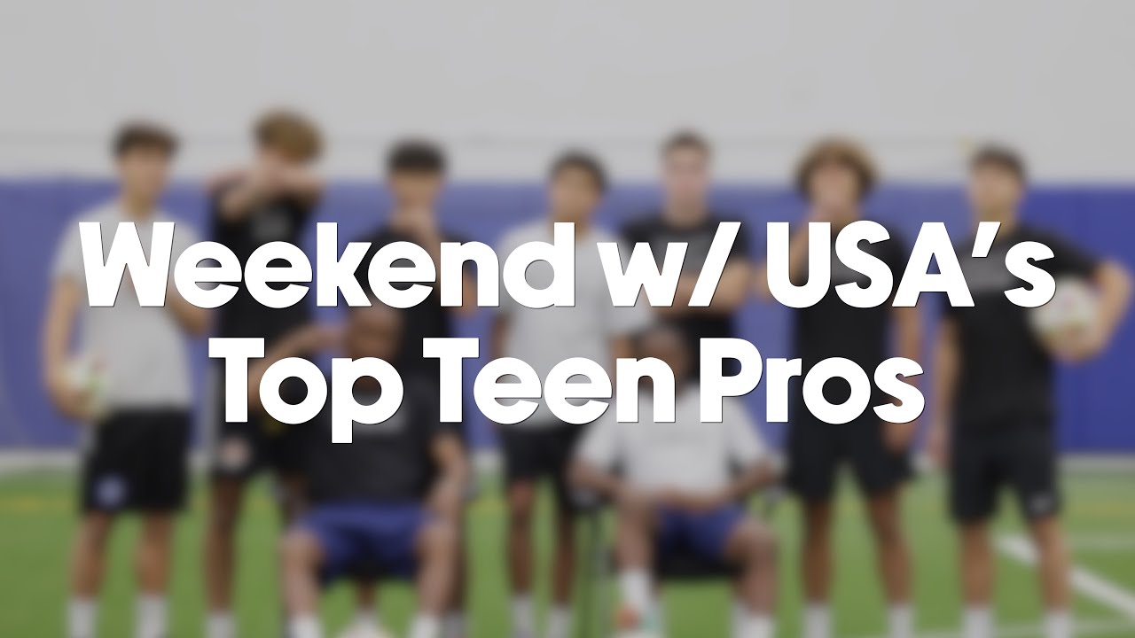 4 Days of Training with Teenage Professional Footballers!