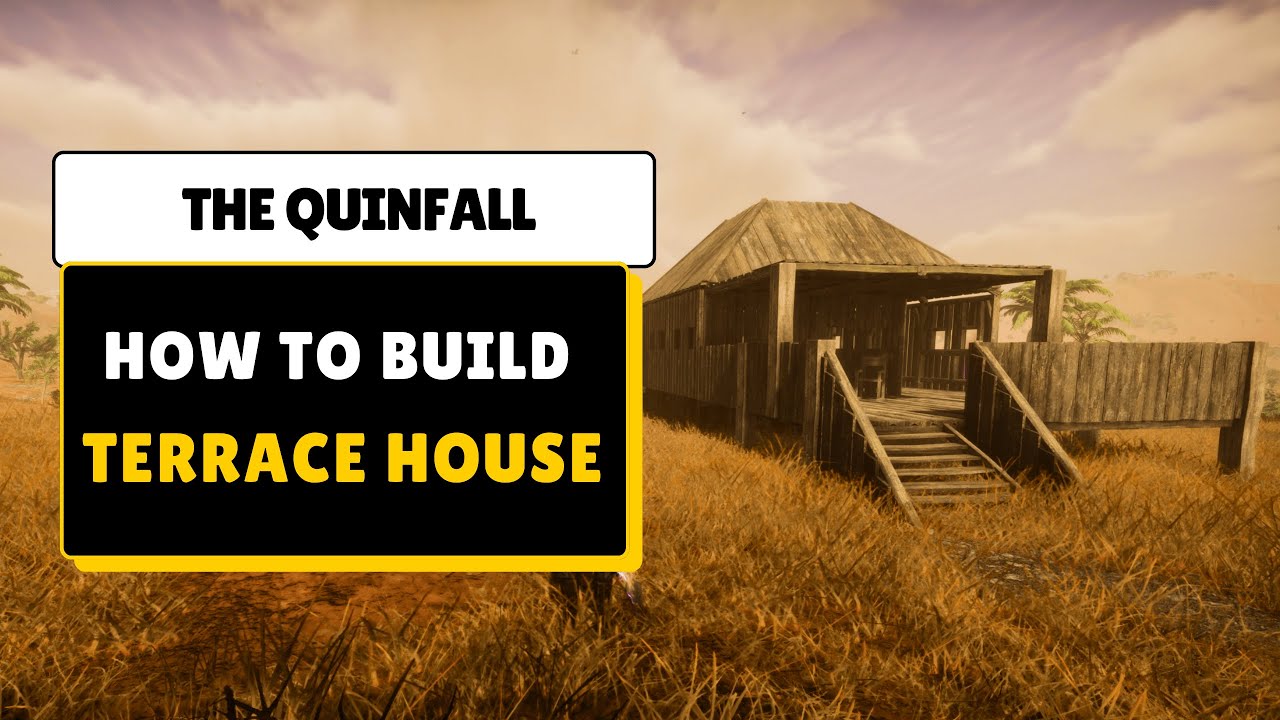 How to Build lovely TERRACE House - The Quinfall