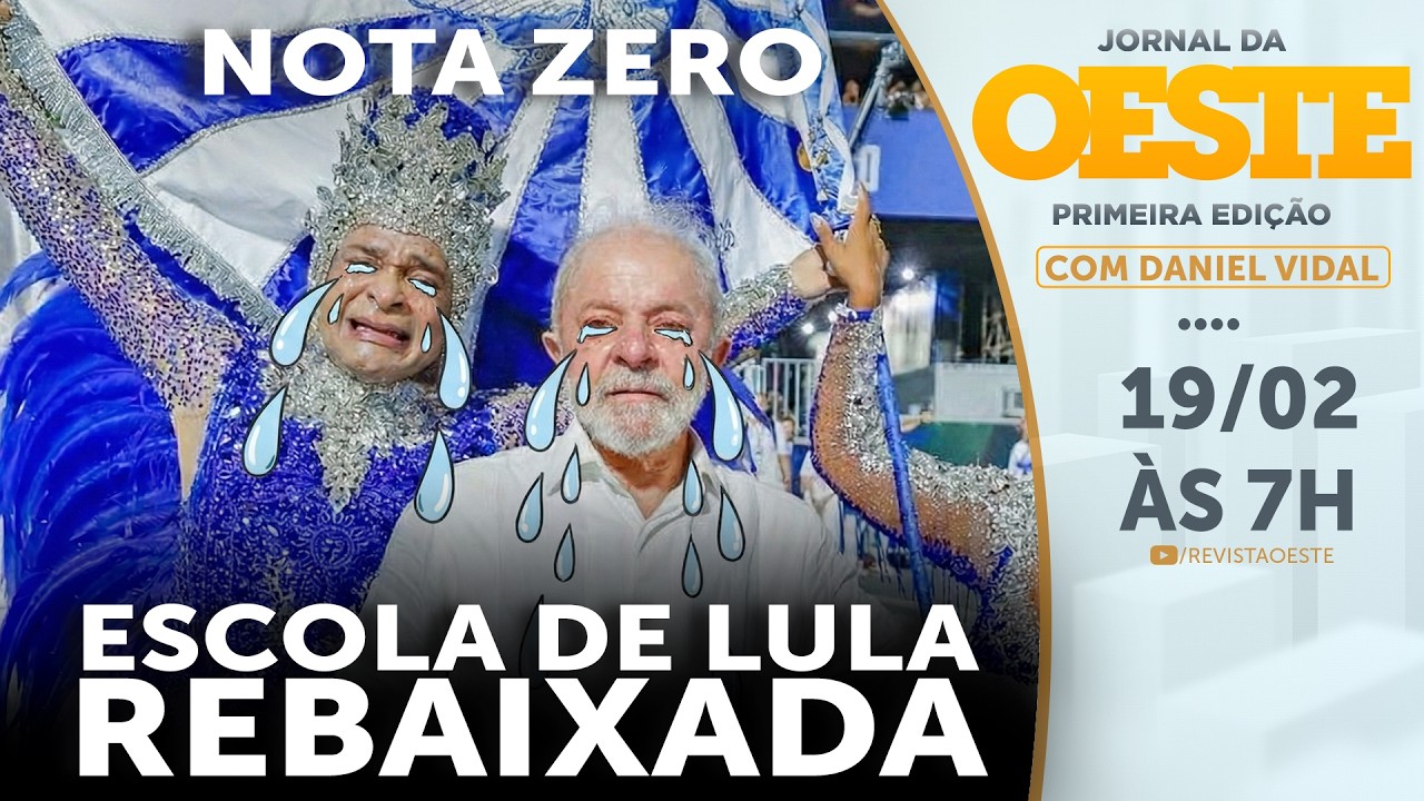 ESCOLA REBAIXADA: PRIMEIRA DERROTA DO PT NO ANO - JORNAL DA OESTE 1ª EDIÇÃO - 19/02/2026