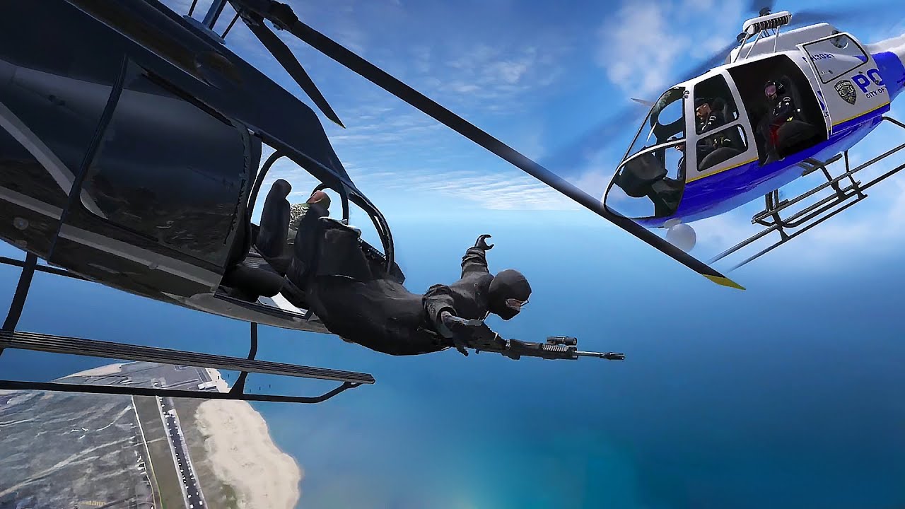 Мистер К. ввязывается в самую напряженную погоню и вертолётную битву с полицией | Prodigy 2.6