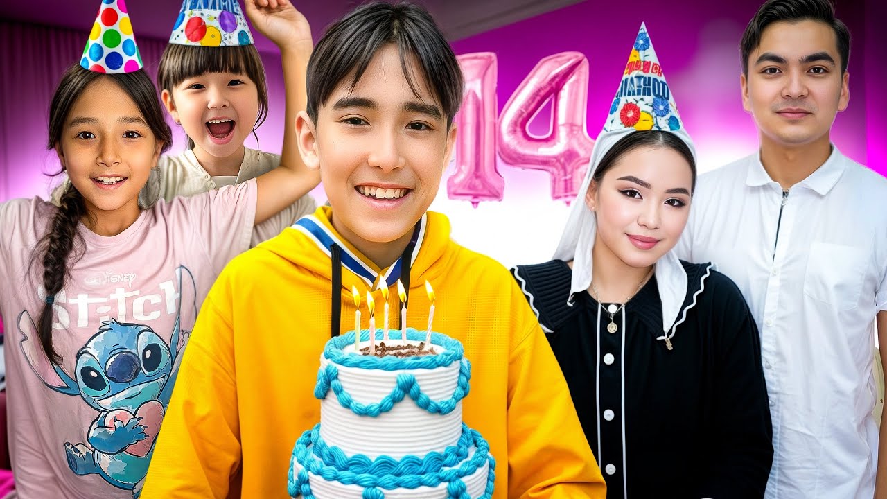 Әділеттің ТУҒАН КҮНІ🥳| Влог Жасмин мен Томикошпен😘