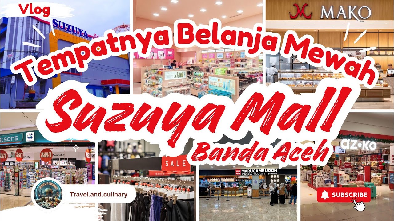 Tempat belanja paling mewah di banda aceh ya di suzuya Mall 