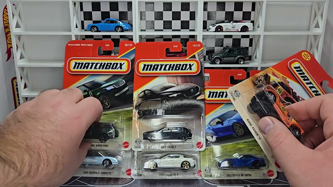 Распаковка: Matchbox Mainline 2026 - B Case - Mix 2