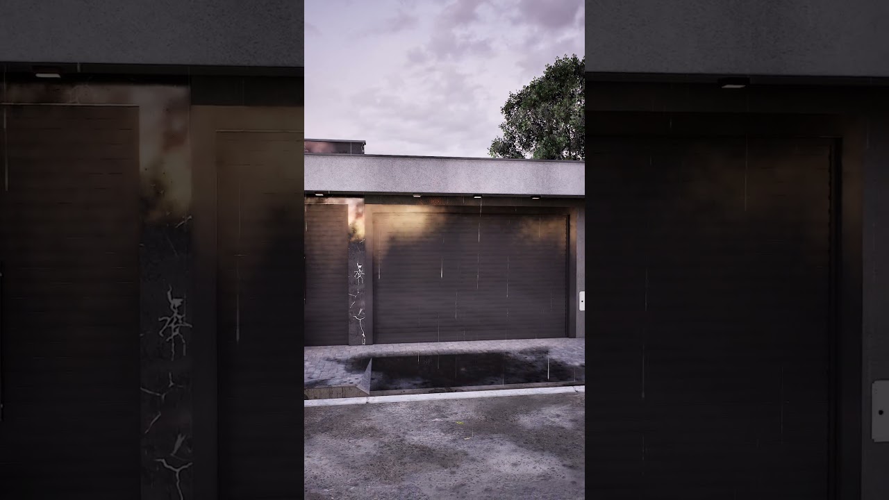 Fachada com 8 metros - #fachadadecasa #projeto3d #fachadas