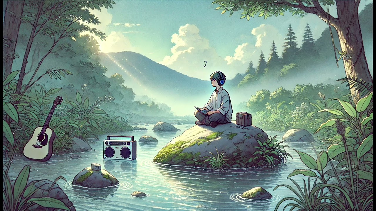 🌊 Mountain Stream Peace | Soul Music-Relax | 【Subscribe now!】