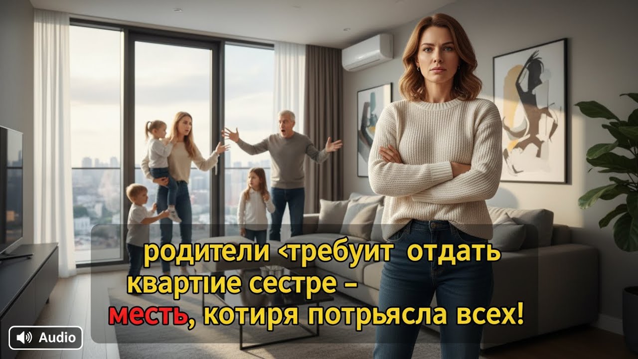 Родители требуют отдать квартиру сестре – месть, которая потрясла всех!
