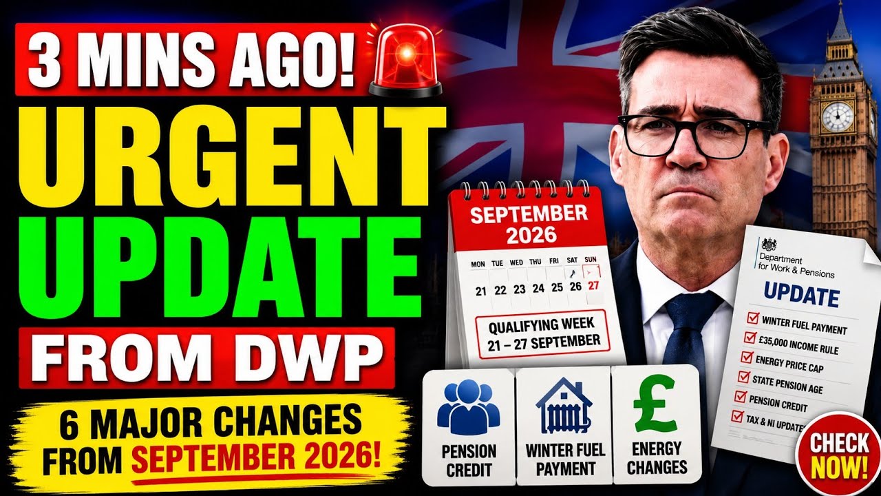 ⚡ UK Pensioners: URGENT September 2026 Update | 7 Key Changes You Need to Know