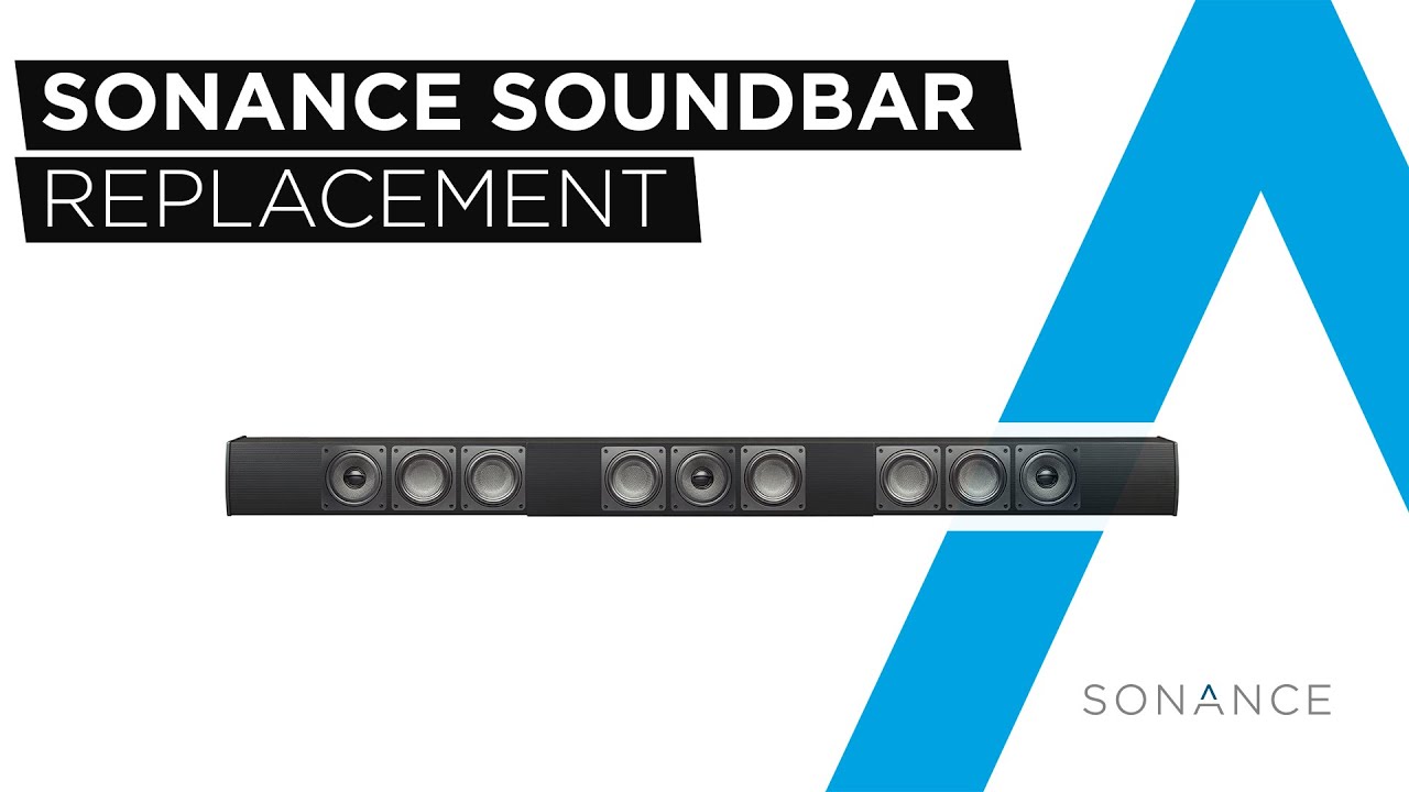Sonance | Soundbar Grille Replacement Process