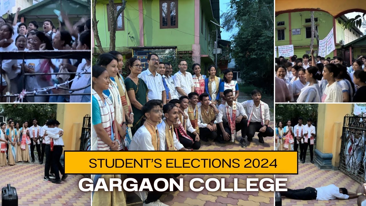 Students Union Election 2024 Gargaon College  #studentsunionelection  #gargaoncollege