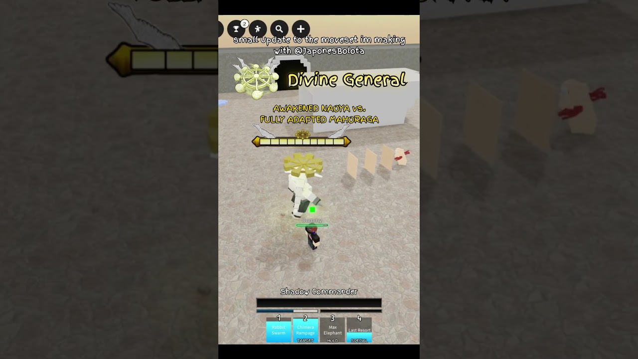 NAOYA ADAPTATION #roblox #jjkgame #jjs #jujutsushenanigans #jjk #jujutsukaisen #skillbuilding #memes