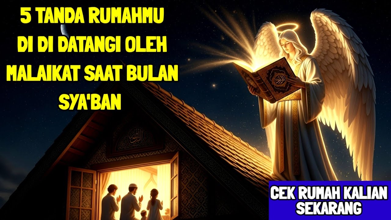 CEK RUMAH KALIAN SEKARANG, 5 TANDA RUMAH KALIAN SERING DI DATANGI OLEH PARA MALAIKAT