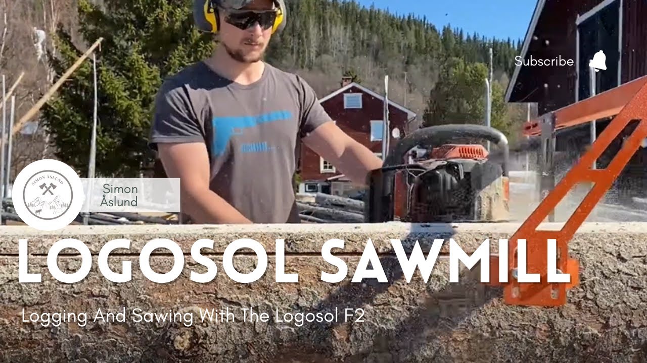 Logging and sawing | Logosol chainsaw mill F2