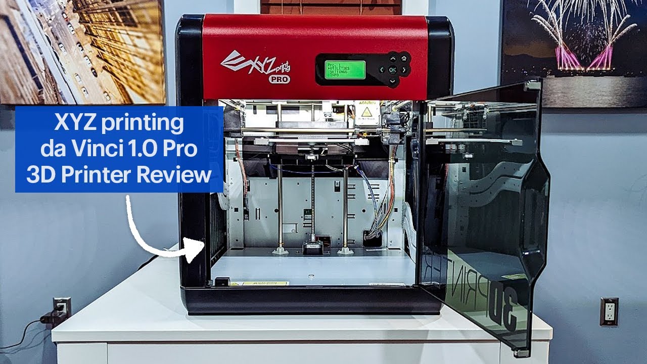 XYZprinting da Vinci 1.0 Pro Multi-Material FFF 3D Printer Review