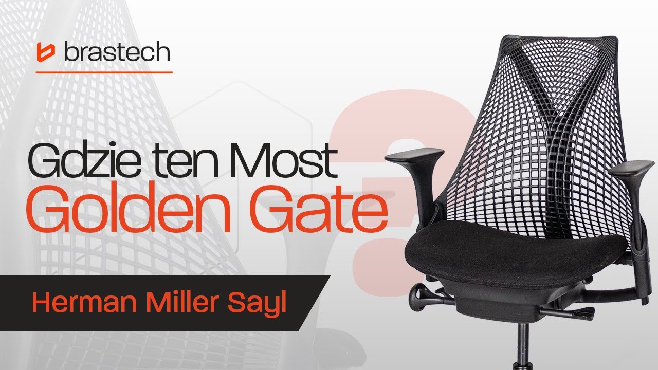 Herman Miller Sayl KRZESŁO ERGOnomiczne dla Kobiety i nie tylko... - Recenzja Video