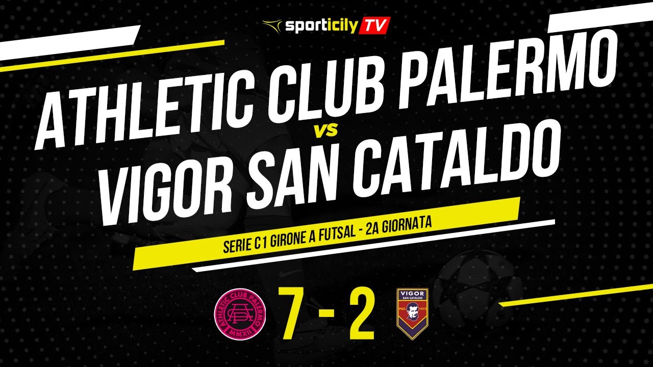 Athletic Club Palermo - Vigor San Cataldo | Serie C1 Futsal Sicilia | Highlights & Goals