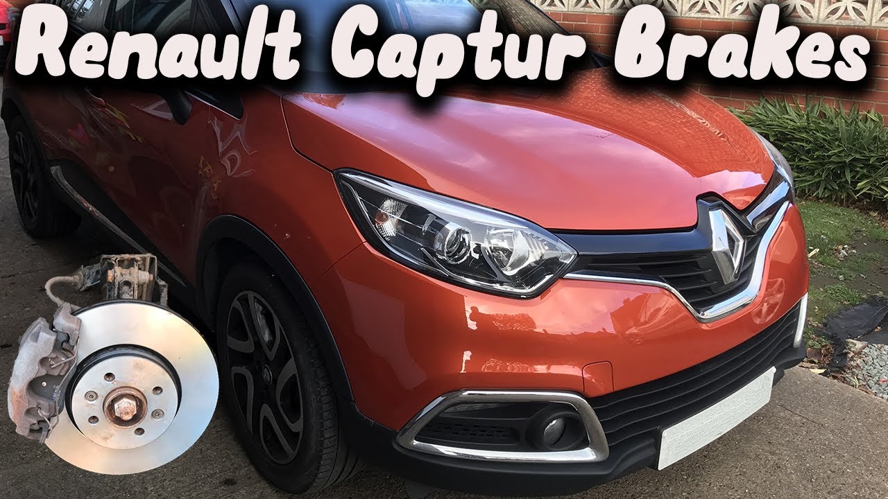 Renault Captur Замена передних тормозов